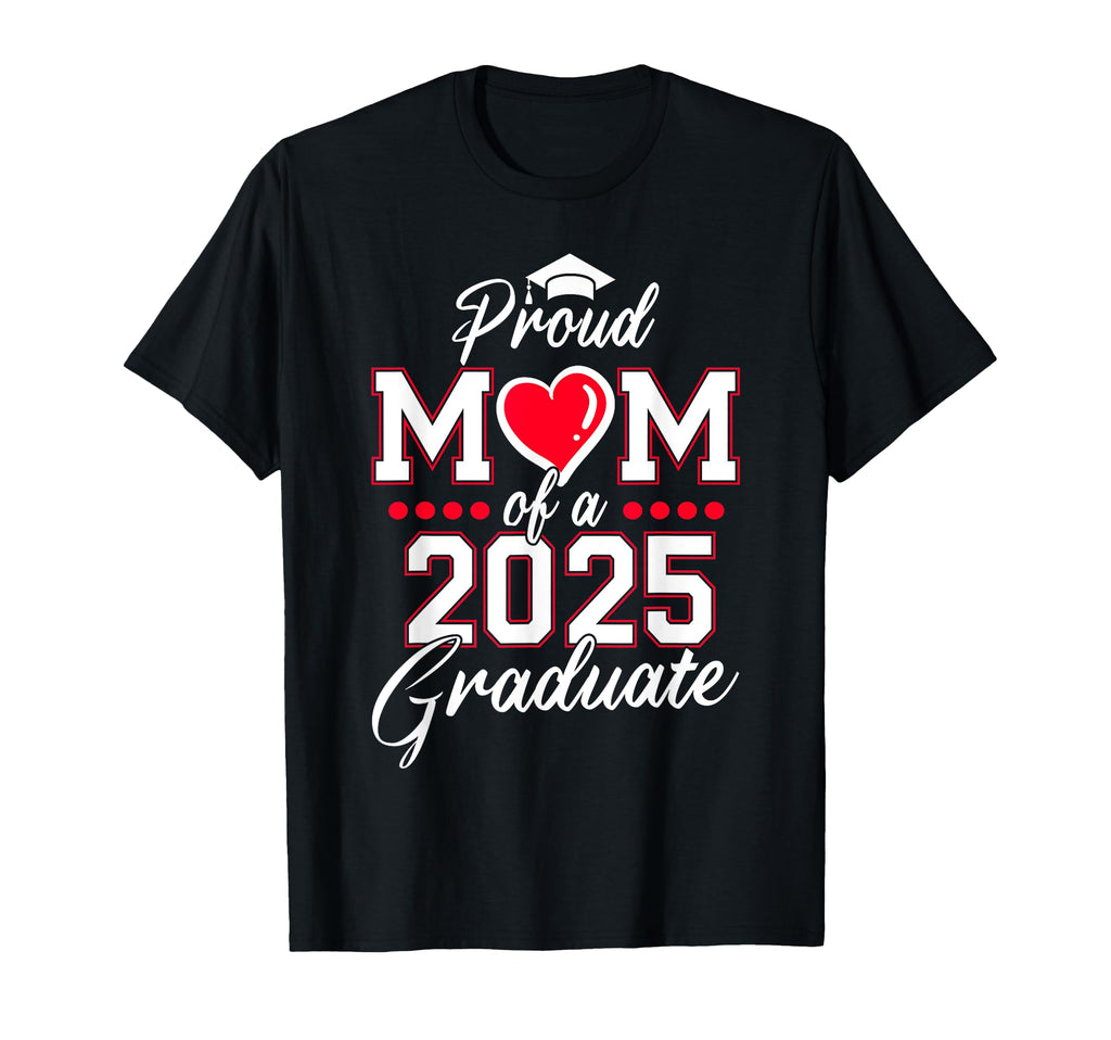 Mom Senior 2025 Proud Mom Class 2025 T-Shirt - Aesthetic Graphic Men Women - T-Shirt, Sweatshirt, Hoodie