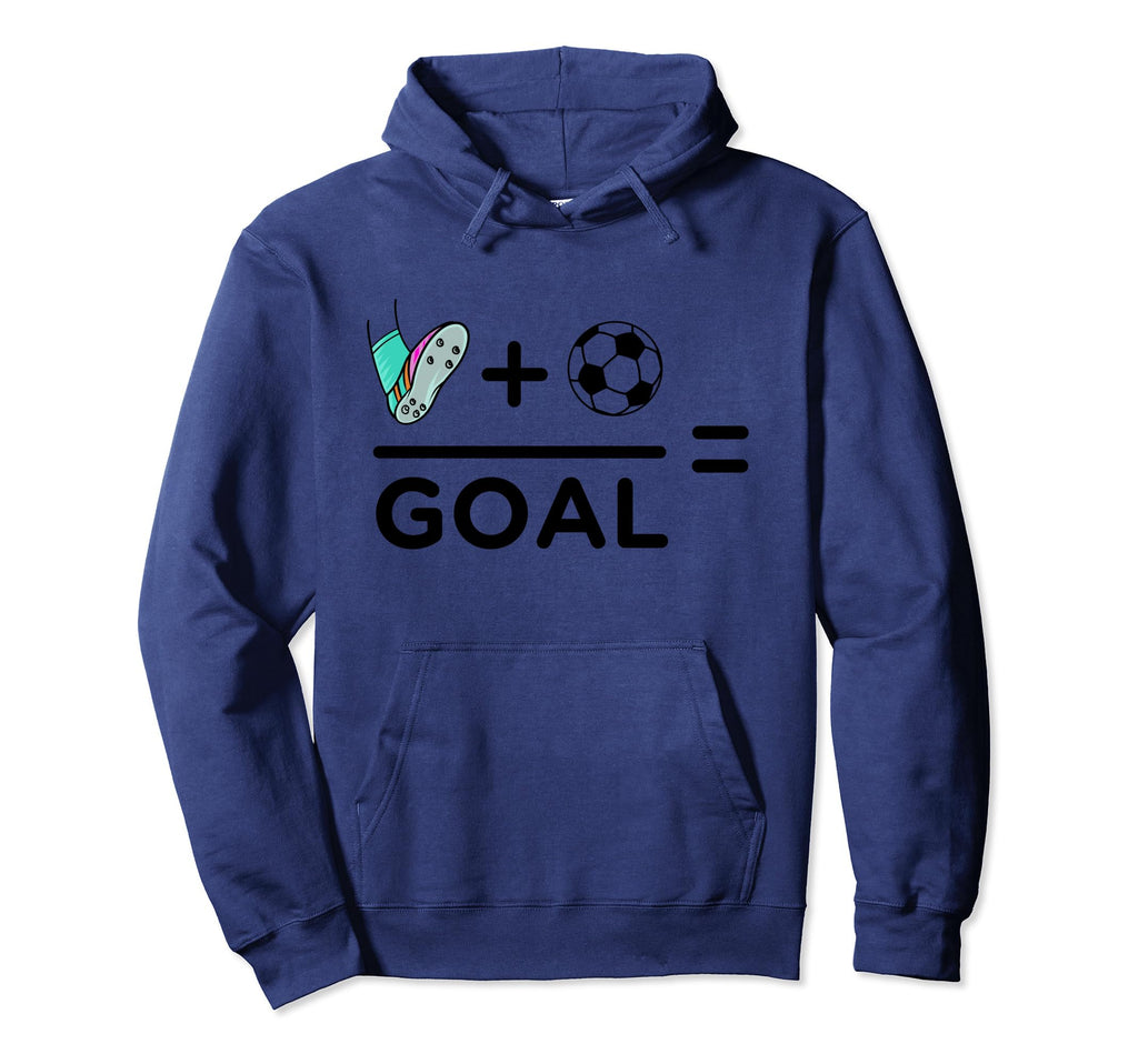 Funny Soccer Player Math Goal Lover Hoodie - Trendy Graphic Men Women - T-Shirt, Sweatshirt, Hoodie
