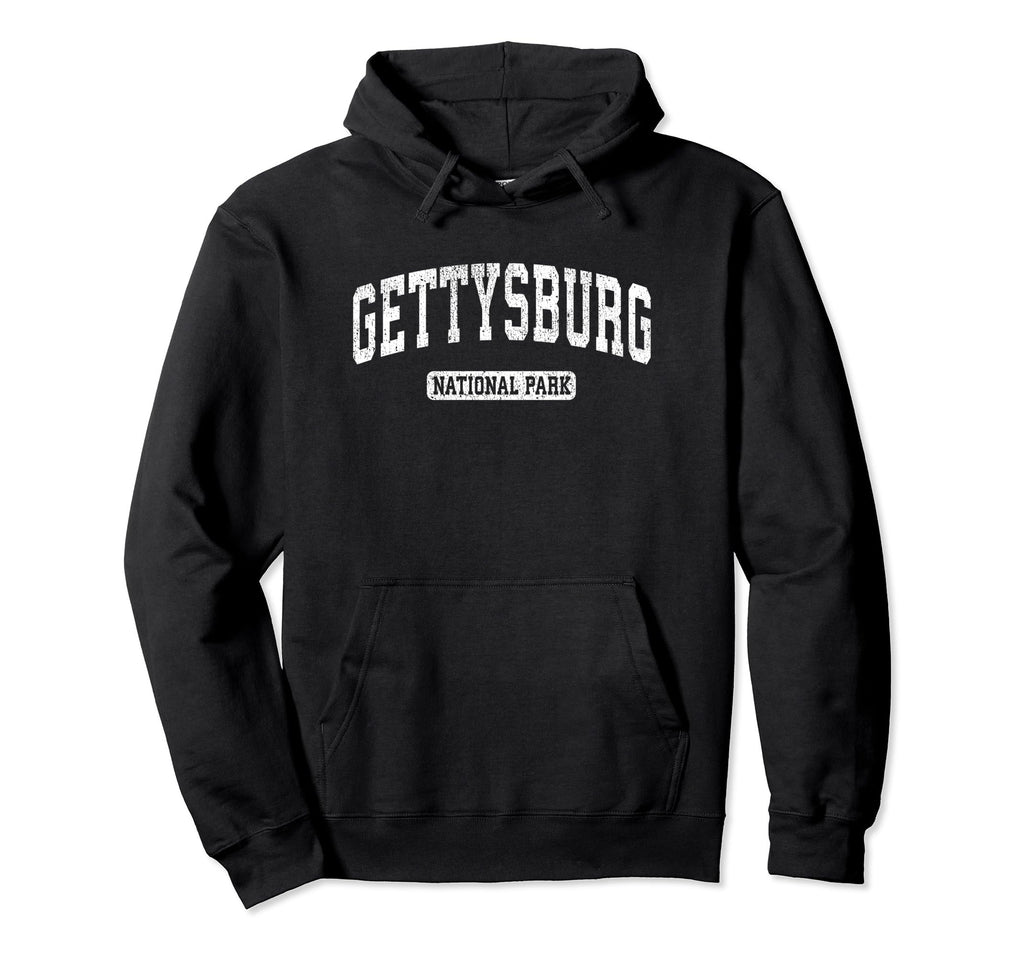 Gettysburg National Park Sports Hoodie - Graphic Print for Adults - T-Shirt, Sweatshirt, Hoodie