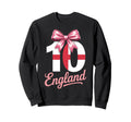 10 England Birthday Number 10 Sweatshirt - Fun Novelty Design Men Women - T-Shirt, Sweatshirt, Hoodie