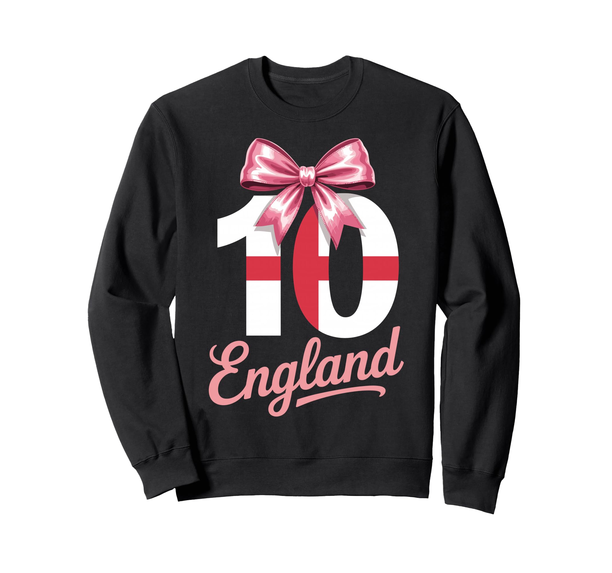 10 England Birthday Number 10 Sweatshirt - Fun Novelty Design Men Women - T-Shirt, Sweatshirt, Hoodie