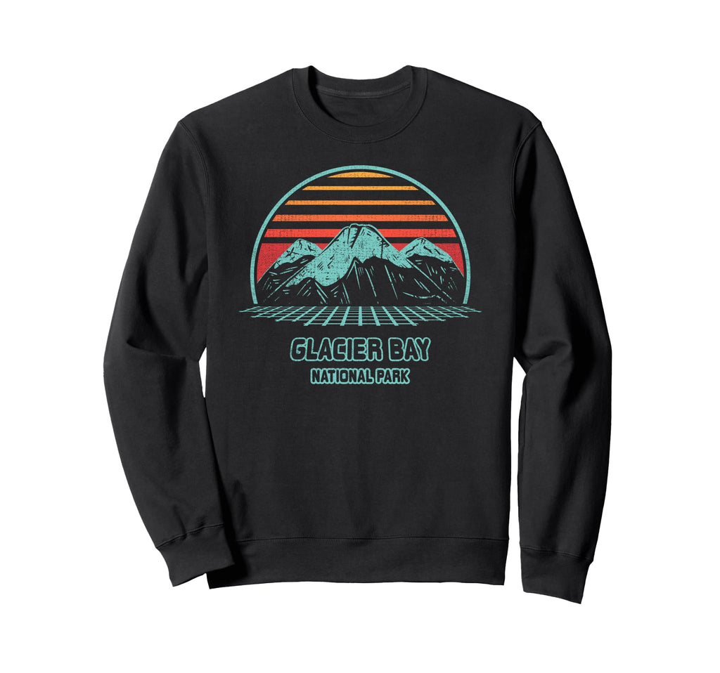 Glacier Bay National Park Hiking Sweatshirt - Fun Novelty Design Men Women - T-Shirt, Sweatshirt, Hoodie