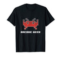 Arcade Geek Gamer Gaming 80S Pixels T-Shirt - Novelty Apparel for Adults - T-Shirt, Sweatshirt, Hoodie