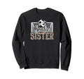 Soccer Goalie Sister Soccer Sweatshirt - Minimalist Print for Adults - T-Shirt, Sweatshirt, Hoodie