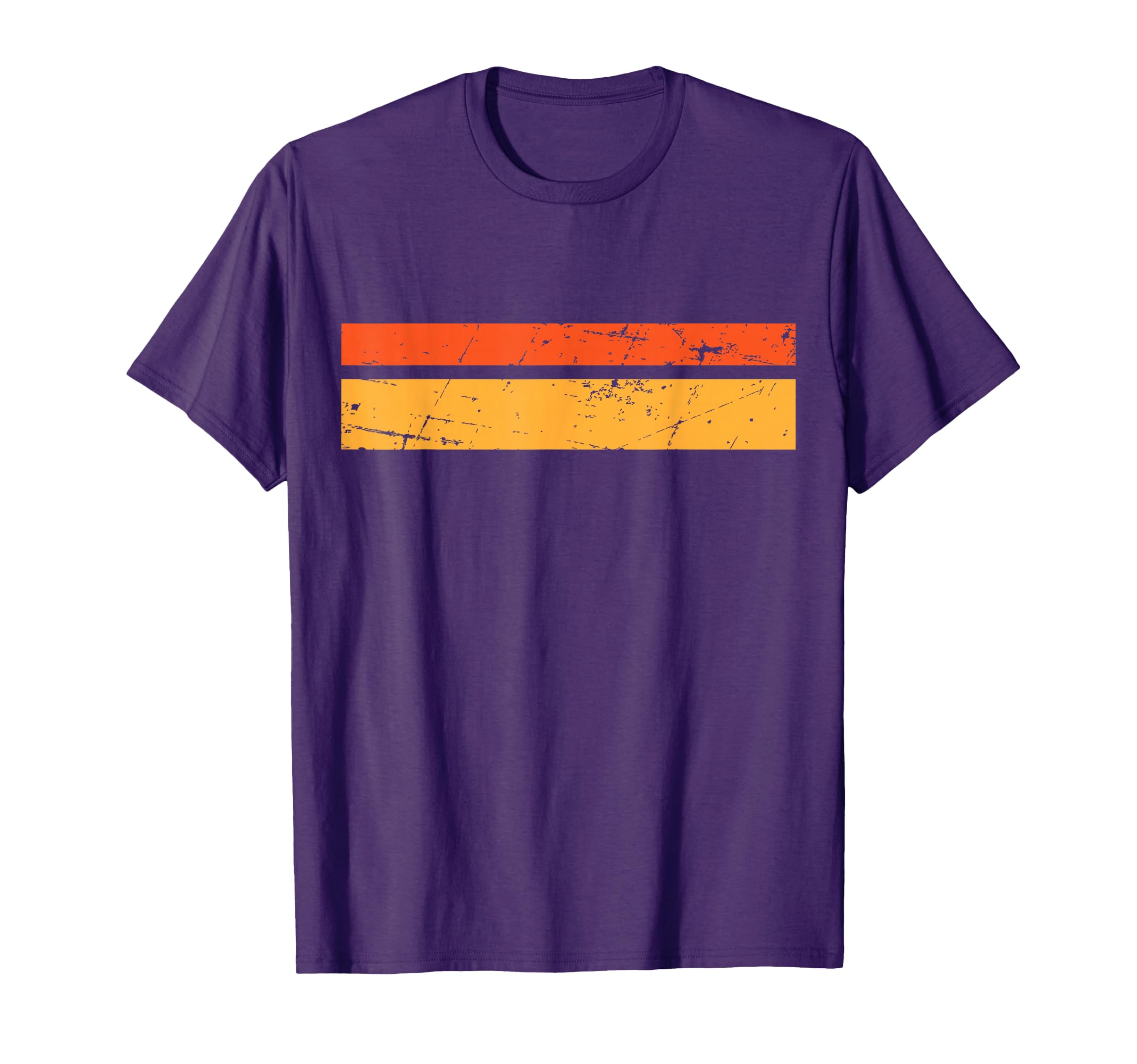 70S 80S Stripe Distressed Beach Wear T-Shirt - Fun Novelty Design Unisex - T-Shirt, Sweatshirt, Hoodie