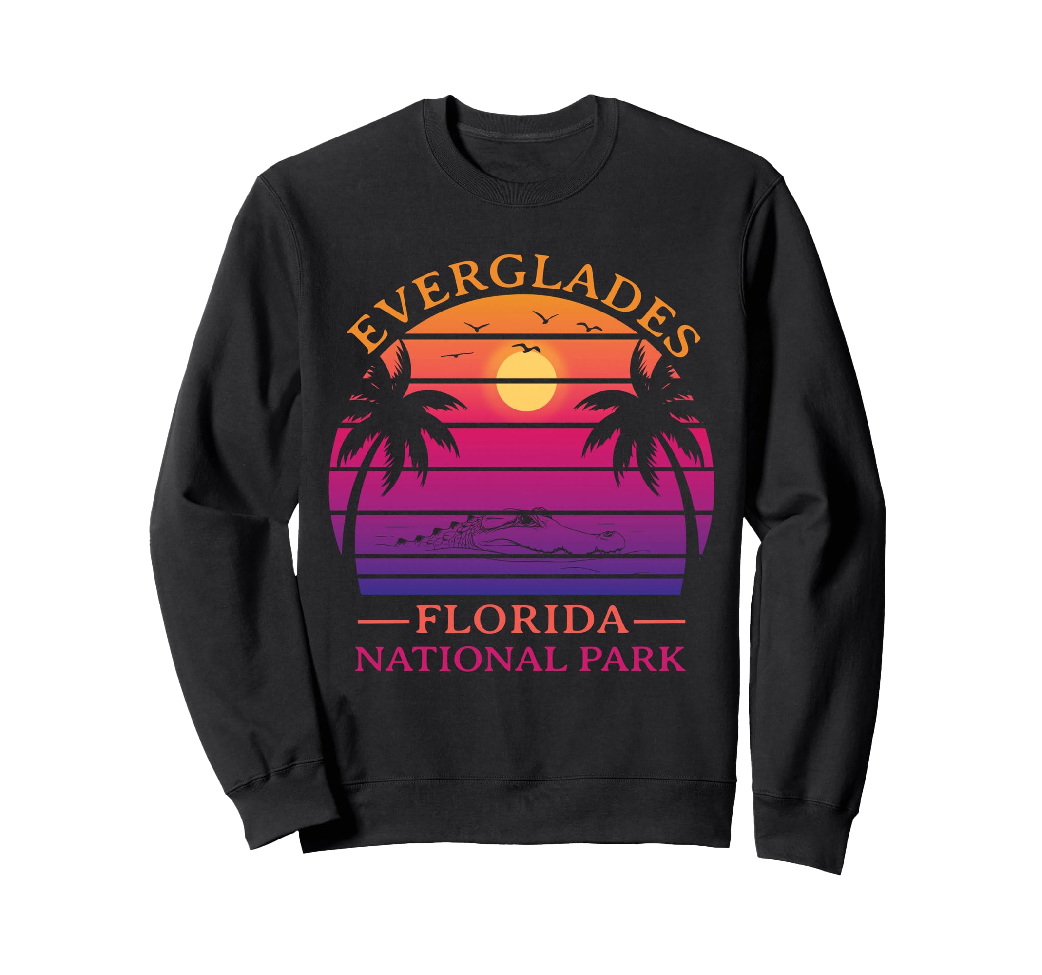 Everglades National Park Sweatshirt - Novelty Apparel for Adults - T-Shirt, Sweatshirt, Hoodie