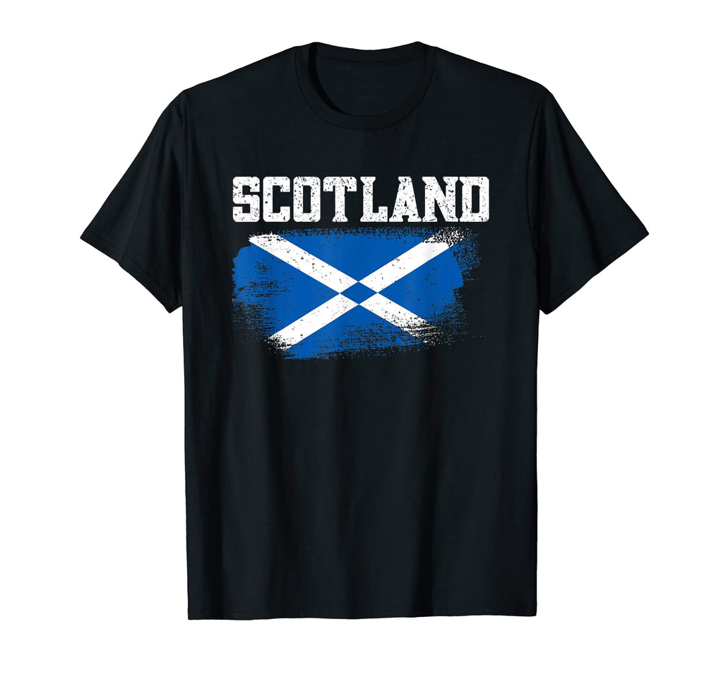 Scotland Flag Football Scottish Soccer T-Shirt - Novelty Apparel Men Women - T-Shirt, Sweatshirt, Hoodie