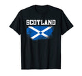 Scotland Flag Football Scottish Soccer T-Shirt - Novelty Apparel Men Women - T-Shirt, Sweatshirt, Hoodie