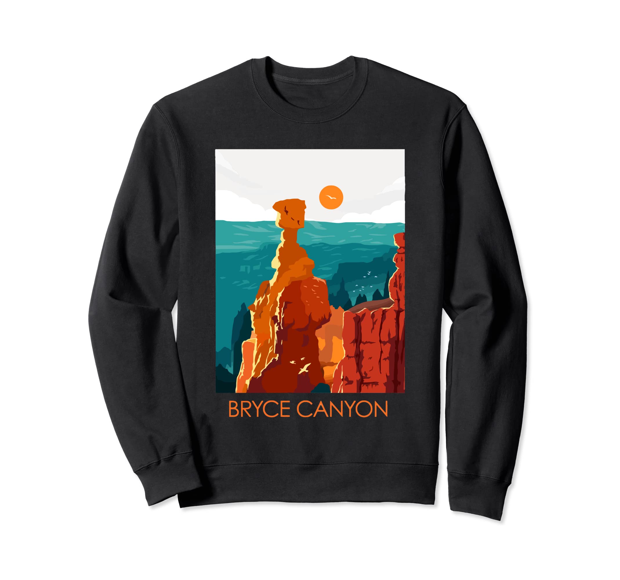 Bryce Canyon National Park Hiking Sweatshirt - Trendy Graphic for Adults - T-Shirt, Sweatshirt, Hoodie
