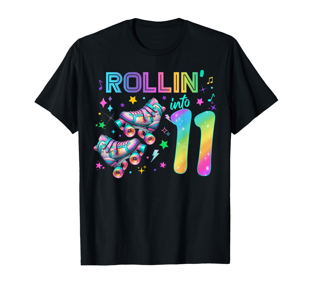 Roller Skates Birthday Outfit T-Shirt - Minimalist Print for Adults - T-Shirt, Sweatshirt, Hoodie