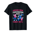 Soccer Mom Touchdown Dad Family Mvps T-Shirt - Streetwear Style Unisex - T-Shirt, Sweatshirt, Hoodie