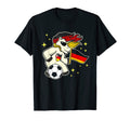 German Flag Football Unicorn T-Shirt - Streetwear Style for Adults - T-Shirt, Sweatshirt, Hoodie