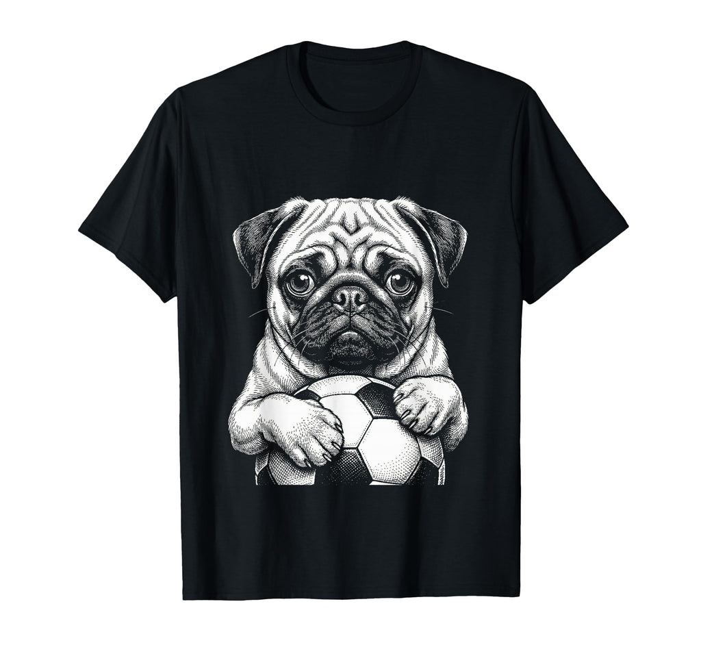 Fans Ball Mascot Black And White T-Shirt - Casual Everyday Wear for Adults - T-Shirt, Sweatshirt, Hoodie