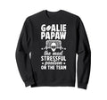 Funny Hockey Goalie Papaw Ice Sweatshirt - Minimalist Print for Adults - T-Shirt, Sweatshirt, Hoodie