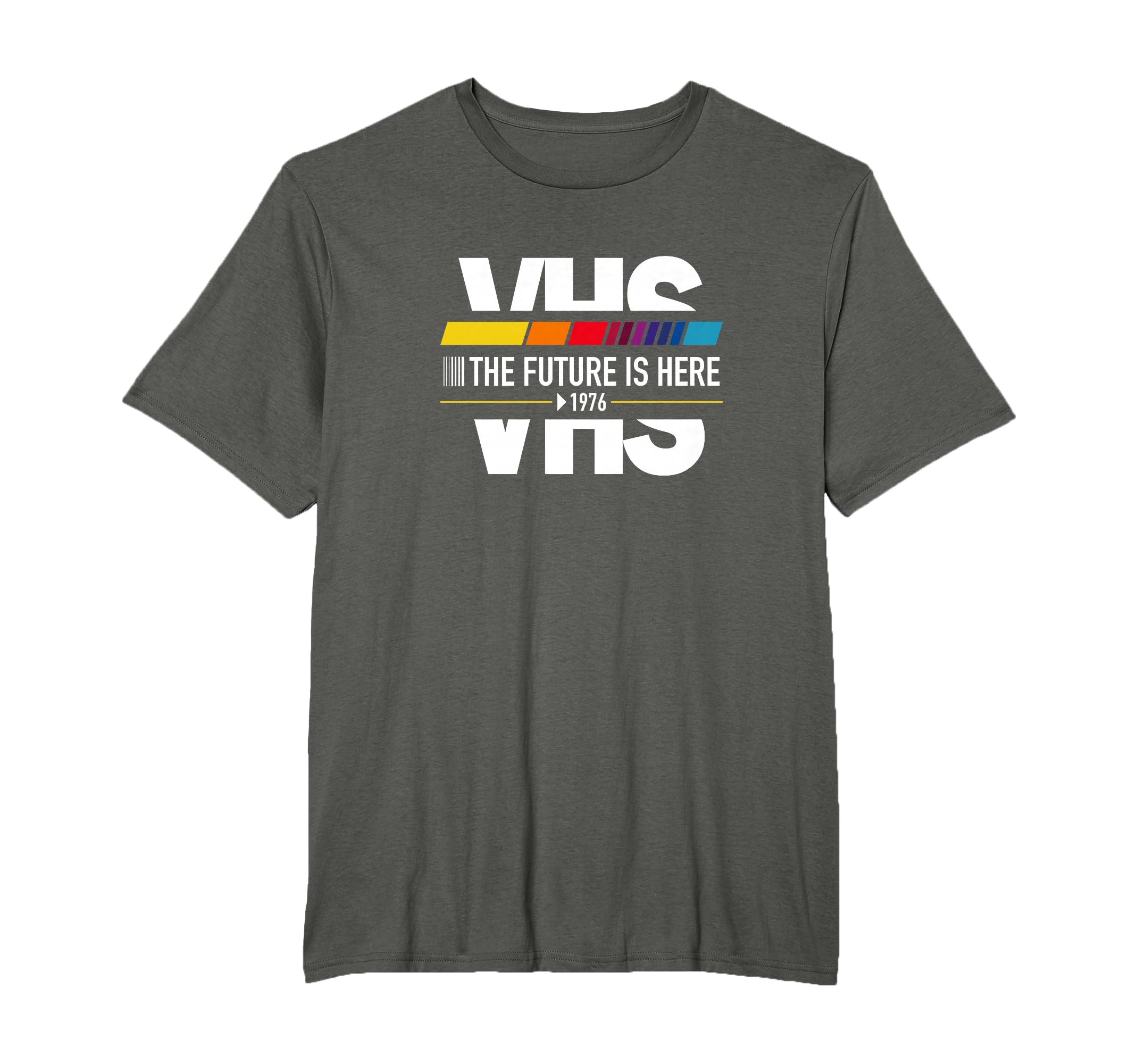 Vhs Future Is Here 1976 T-Shirt - Custom Art Print Men Women - T-Shirt, Sweatshirt, Hoodie