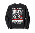 Ice Hockey Goalkeeper Save Goalie Sweatshirt - Minimalist Print Unisex - T-Shirt, Sweatshirt, Hoodie