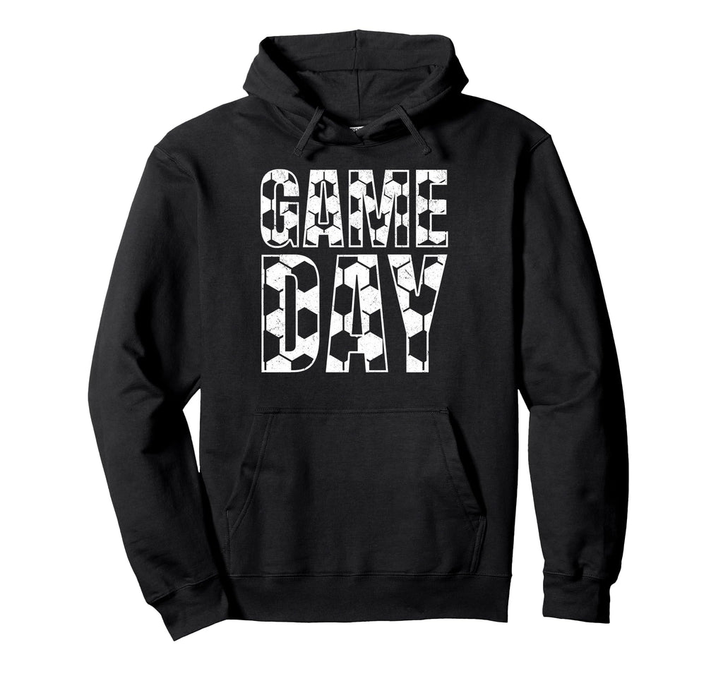 Soccer Game Day Soccer Mom Life Hoodie - Aesthetic Graphic for Adults - T-Shirt, Sweatshirt, Hoodie