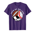 Papa Ballers Funny Baseball T-Shirt - Casual Everyday Wear for Adults - T-Shirt, Sweatshirt, Hoodie