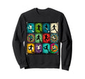 Soccer Silhouettes Art Sweatshirt - Unique Graphic for Adults - T-Shirt, Sweatshirt, Hoodie