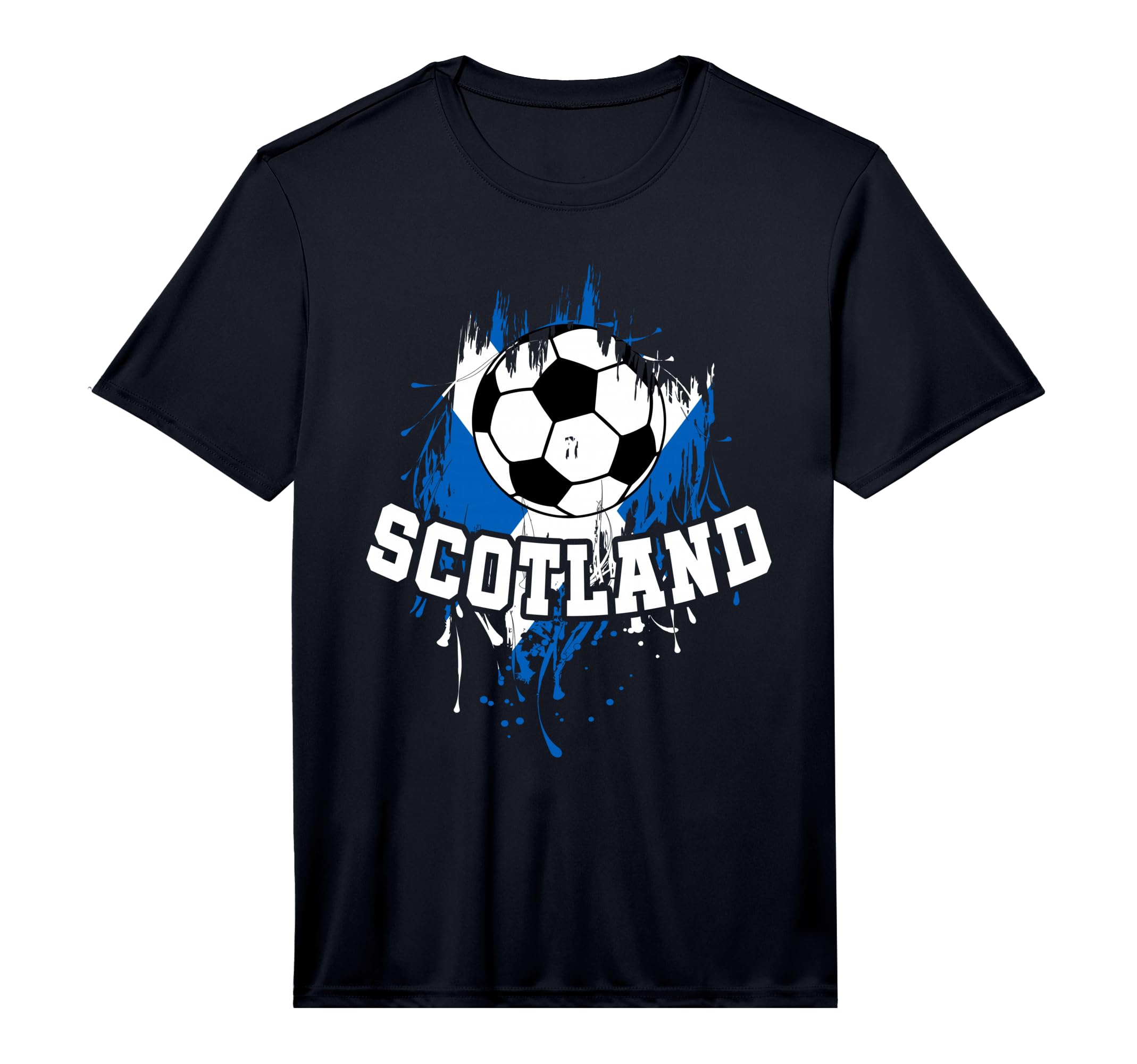 Scotland Soccer Scottish Football T-Shirt - Custom Art Print Men Women - T-Shirt, Sweatshirt, Hoodie
