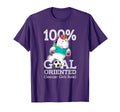 100 Goal Oriented Soccer Rule Unicorn T-Shirt - Aesthetic Graphic Unisex - T-Shirt, Sweatshirt, Hoodie