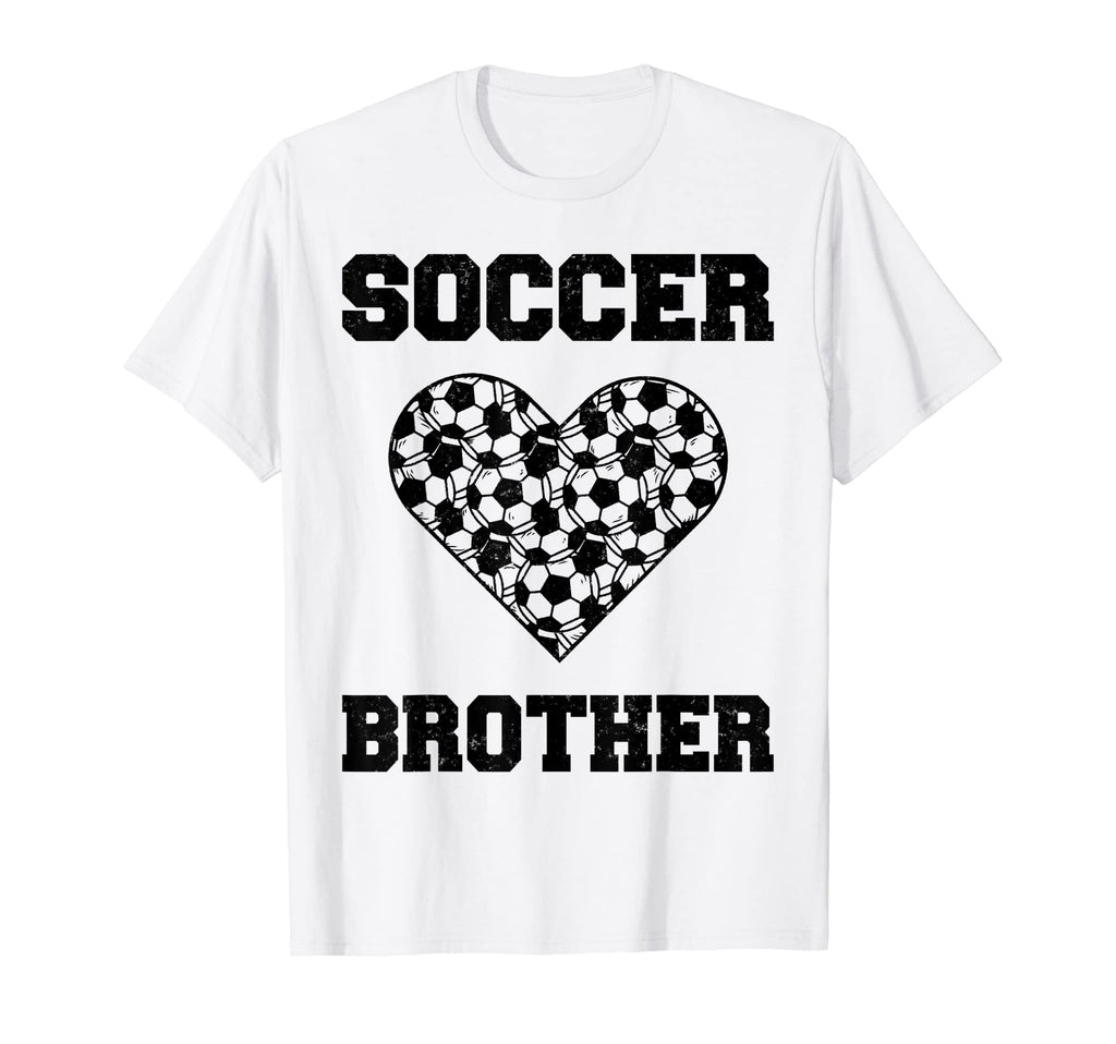 Soccer Brother Family Matching Sport T-Shirt - Casual Everyday Wear Unisex - T-Shirt, Sweatshirt, Hoodie