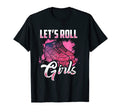 Lets Roll Who Loves Roller Skating T-Shirt - Custom Art Print for Adults - T-Shirt, Sweatshirt, Hoodie