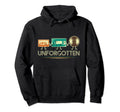 Unforgotten Cassette Tape Vinyl Hoodie - Casual Everyday Wear Unisex - T-Shirt, Sweatshirt, Hoodie
