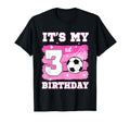 Its My 3Rd Birthday Soccer Theme 3 Year T-Shirt - Unique Graphic Men Women - T-Shirt, Sweatshirt, Hoodie