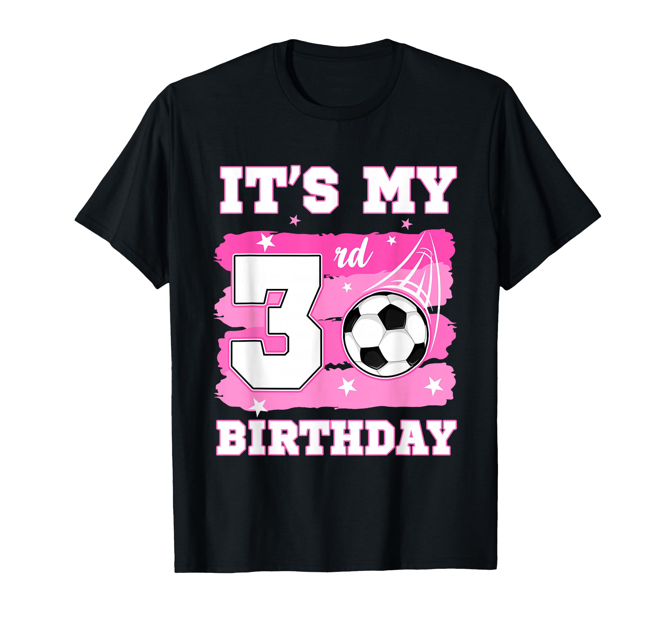 Its My 3Rd Birthday Soccer Theme 3 Year T-Shirt - Unique Graphic Men Women - T-Shirt, Sweatshirt, Hoodie