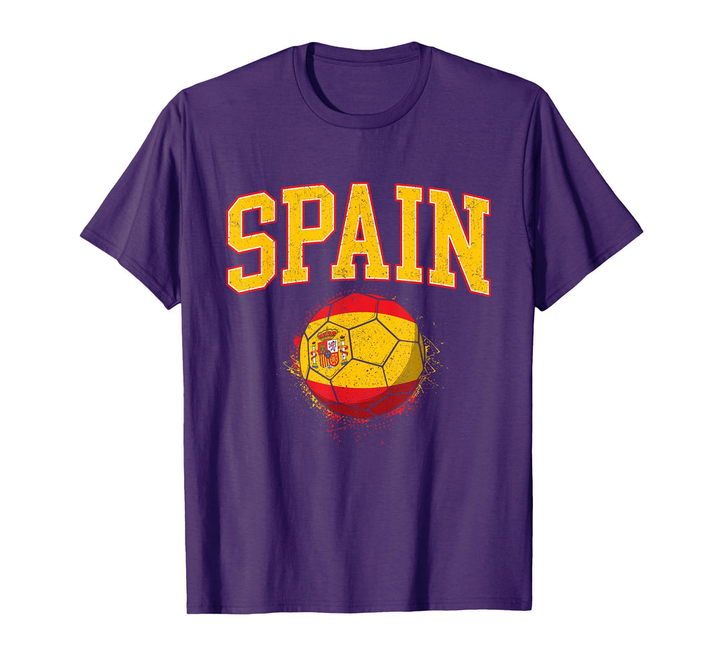Spain Spanish Soccer Football T-Shirt - Minimalist Print for Adults - T-Shirt, Sweatshirt, Hoodie