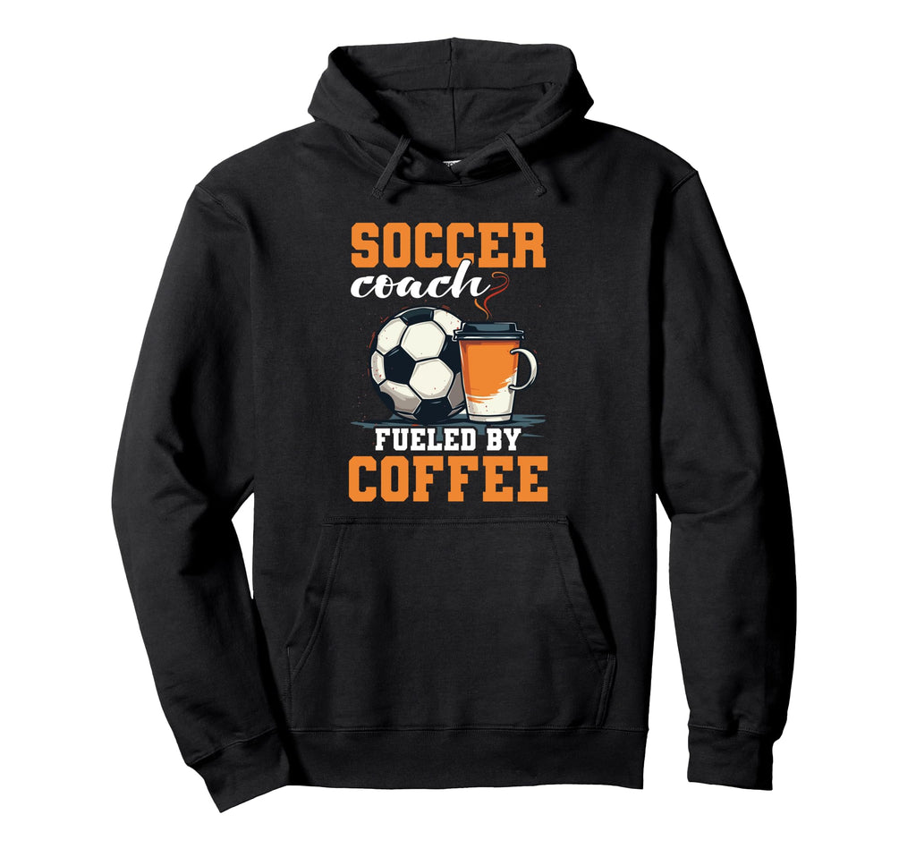 Coaching Soccer Dad Coach Soccer Coach Hoodie - Aesthetic Graphic Unisex - T-Shirt, Sweatshirt, Hoodie