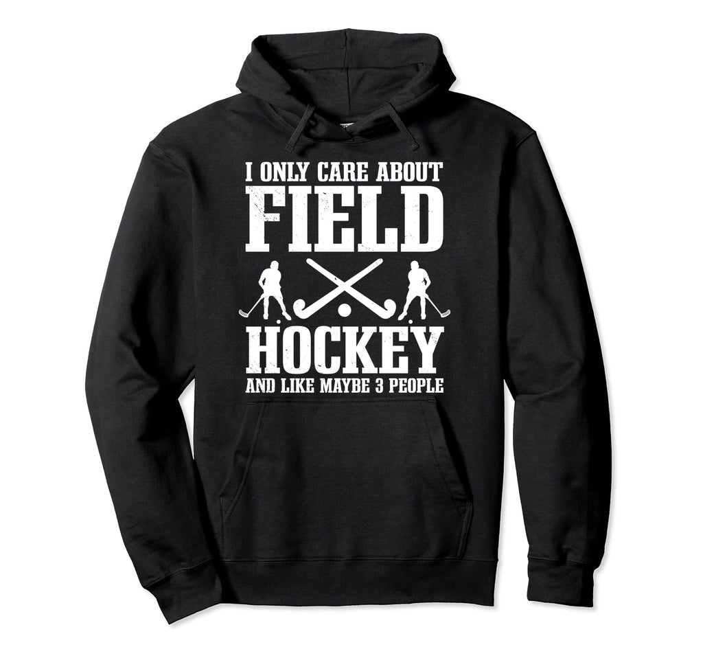 Field Hockey Introvert Player Hoodie - Minimalist Print for Adults - T-Shirt, Sweatshirt, Hoodie