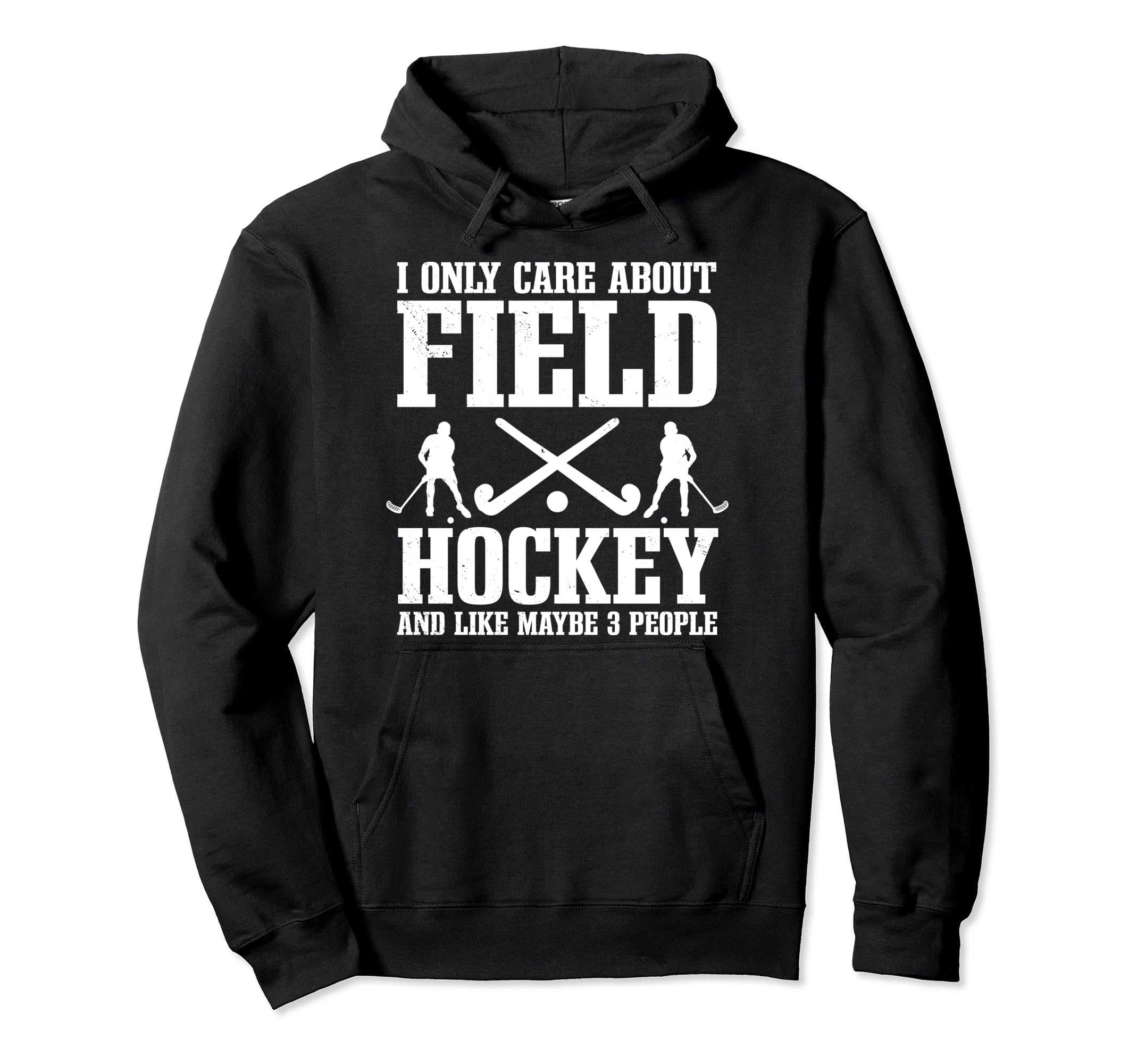 Field Hockey Introvert Player Hoodie - Minimalist Print for Adults - T-Shirt, Sweatshirt, Hoodie