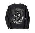 Patterdale Terrier Ride Sweatshirt - Fun Novelty Design Men Women - T-Shirt, Sweatshirt, Hoodie