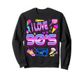 I Love 80S 90S Music Cassette Tape Sweatshirt - Custom Art Print Unisex - T-Shirt, Sweatshirt, Hoodie
