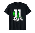 11Th Birthday Soccer Player T-Shirt - Aesthetic Graphic for Adults - T-Shirt, Sweatshirt, Hoodie
