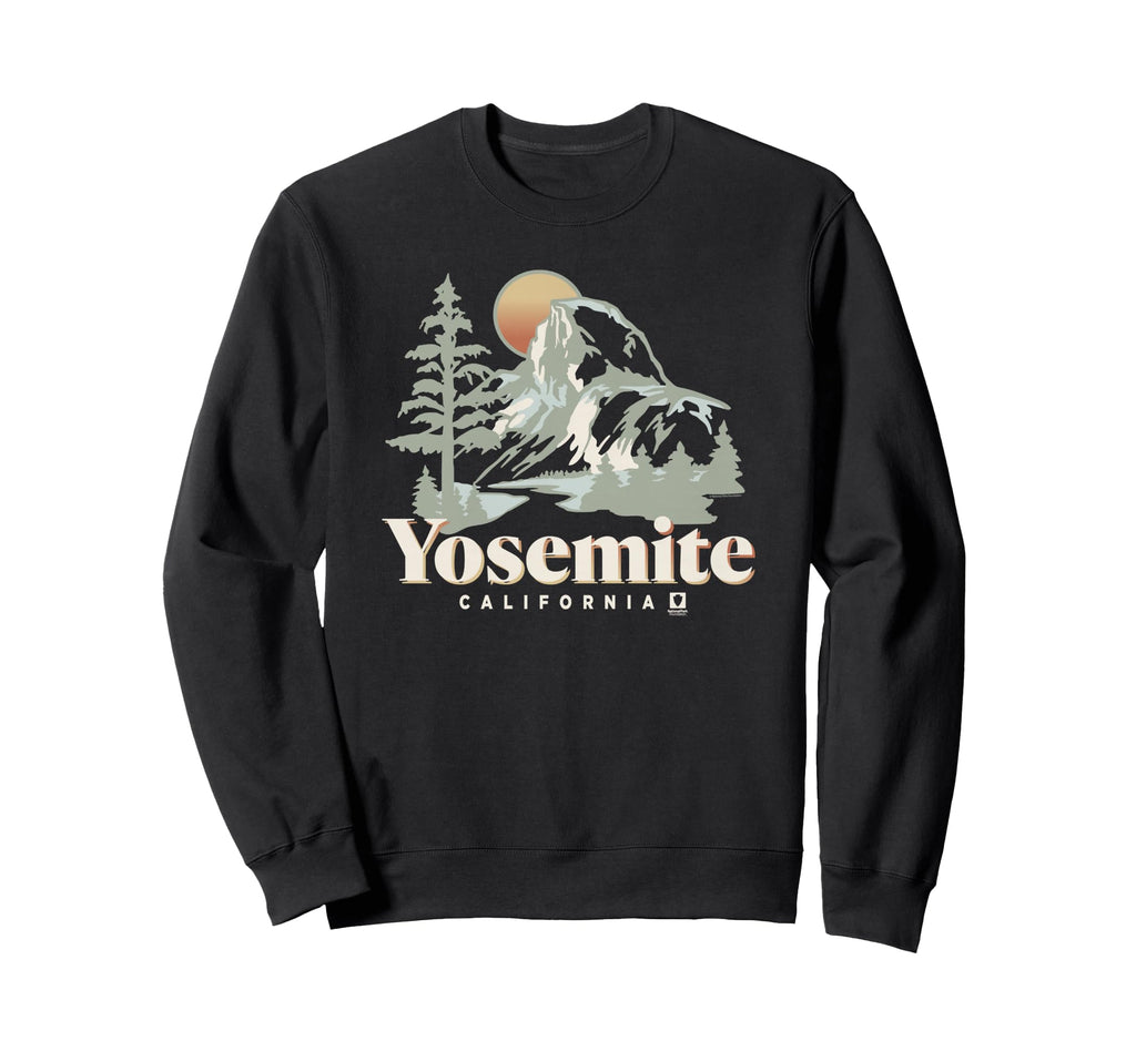 National Park Foundation Yosemite Sweatshirt - Graphic Print for Adults - T-Shirt, Sweatshirt, Hoodie