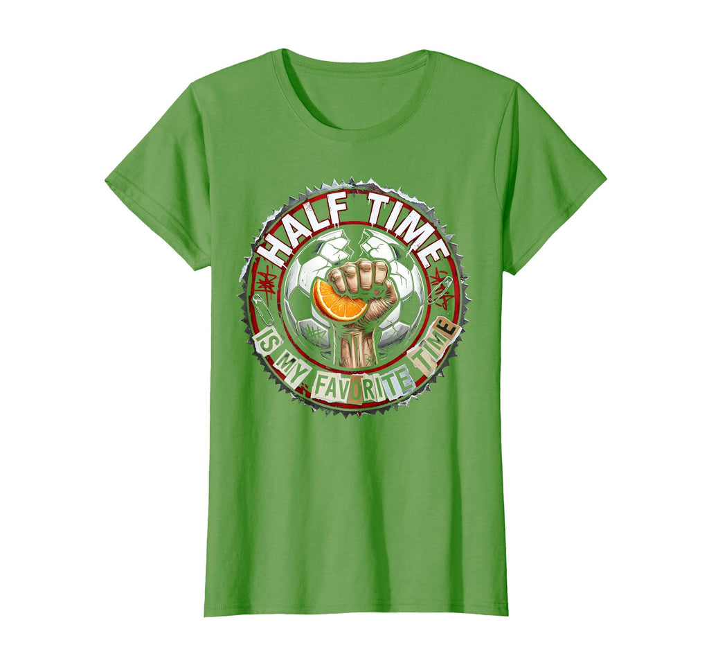 Half Time Is My Favorite Time Soccer T-Shirt - Aesthetic Graphic Men Women - T-Shirt, Sweatshirt, Hoodie