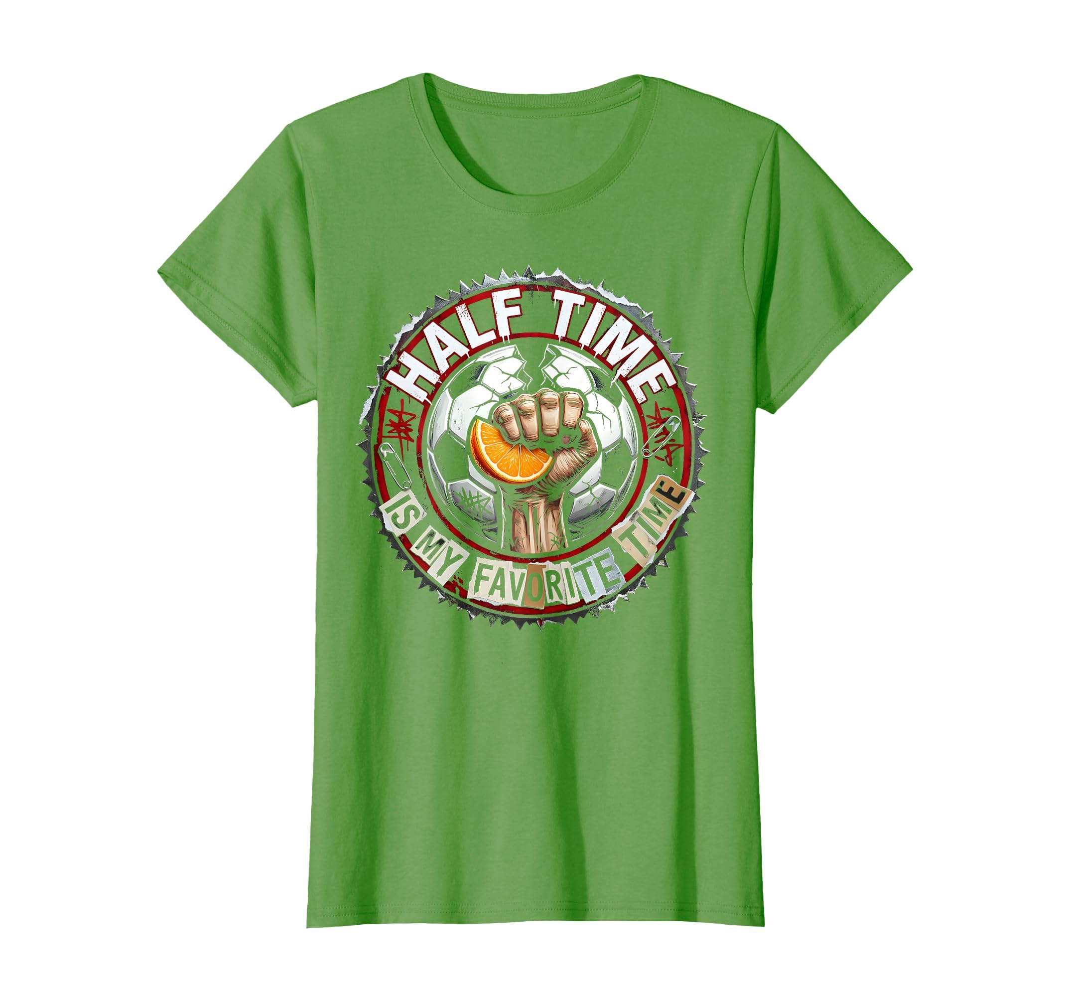 Half Time Is My Favorite Time Soccer T-Shirt - Aesthetic Graphic Men Women - T-Shirt, Sweatshirt, Hoodie
