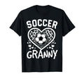 Soccer Granny Leopard Heart Granny T-Shirt - Aesthetic Graphic for Adults - T-Shirt, Sweatshirt, Hoodie