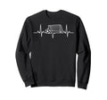 Soccer Heartbeat Football Sweatshirt - Casual Everyday Wear Men Women - T-Shirt, Sweatshirt, Hoodie