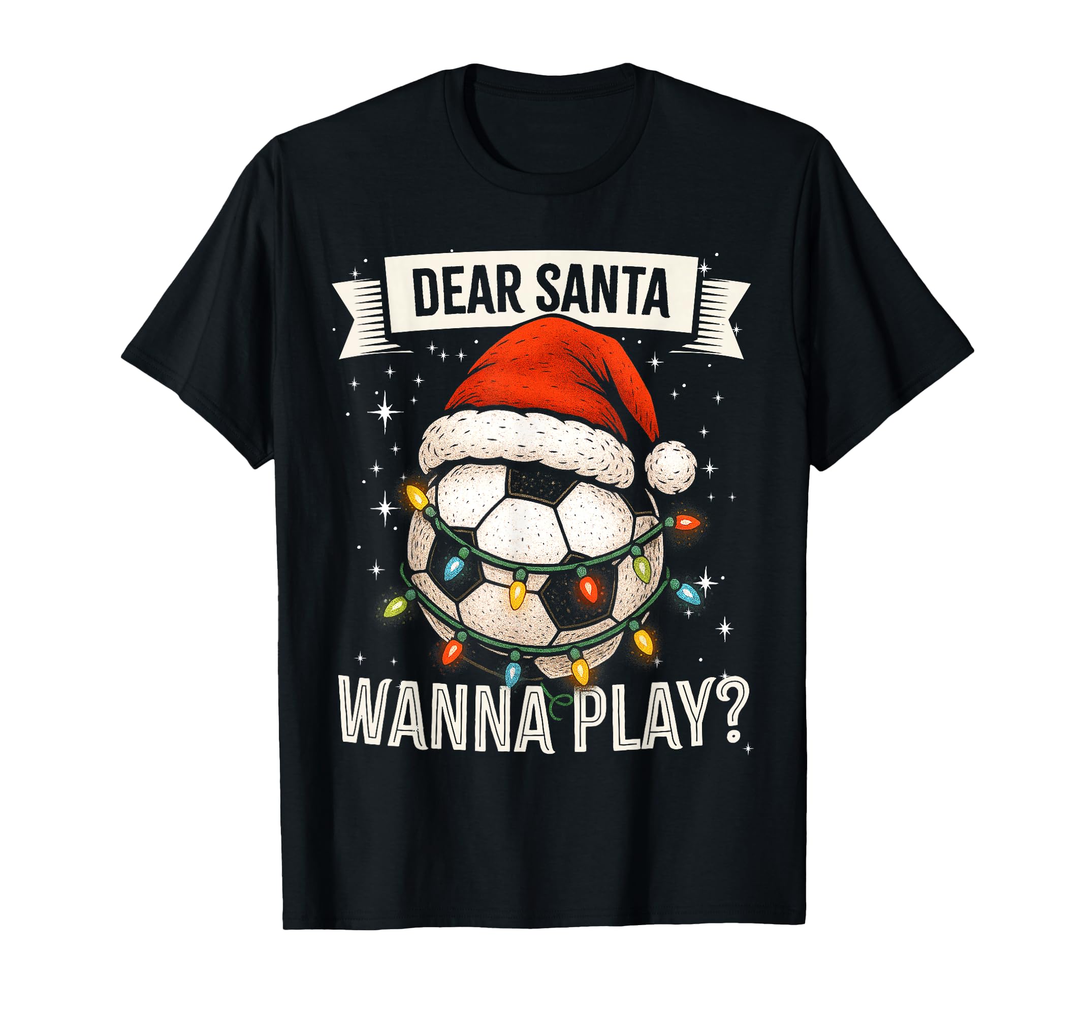 Soccer Player Funny Hat Lights And T-Shirt - Unique Graphic for Adults - T-Shirt, Sweatshirt, Hoodie