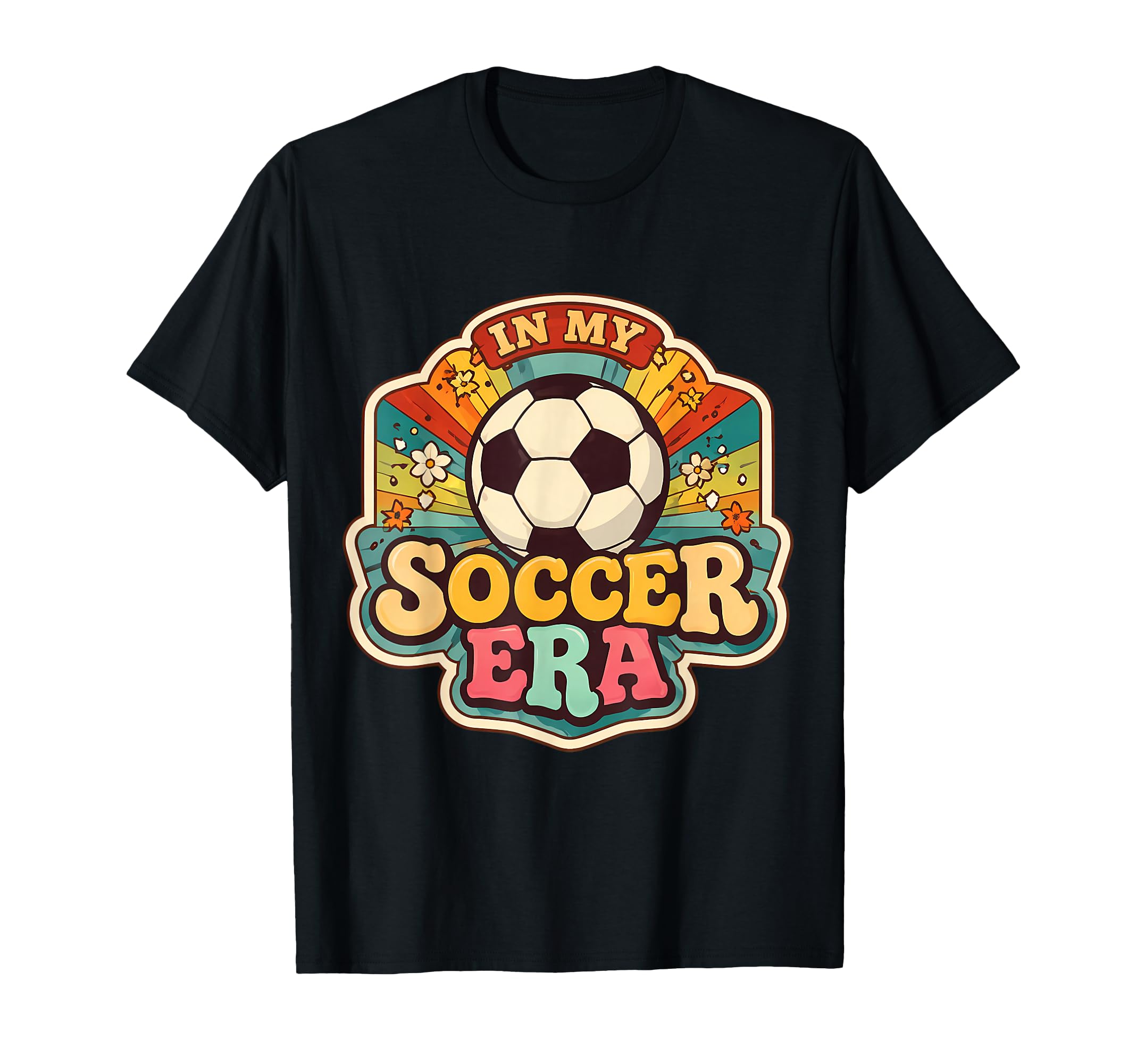 My Soccer Era Groovy Player Coach T-Shirt - Unique Graphic for Adults - T-Shirt, Sweatshirt, Hoodie