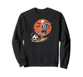 Soccer Football Halloween Skeleton Sweatshirt - Minimalist Print Unisex - T-Shirt, Sweatshirt, Hoodie