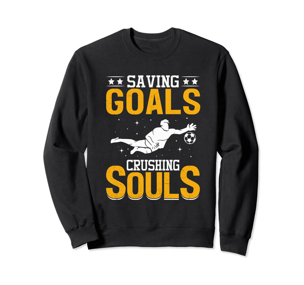 Soccer Goalie Cleat Soccer Net Sweatshirt - Trendy Graphic for Adults - T-Shirt, Sweatshirt, Hoodie