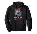 Soccer Football Player Grandma Fan Hoodie - Fun Novelty Design Men Women - T-Shirt, Sweatshirt, Hoodie