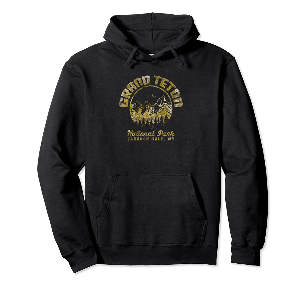 Grand Teton National Park Hoodie - Novelty Apparel Unisex - T-Shirt, Sweatshirt, Hoodie
