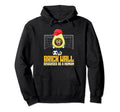 Goalkeeper Brick Wall Disguised As Hoodie - Novelty Apparel for Adults - T-Shirt, Sweatshirt, Hoodie
