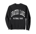 Crater Lake National Park 70S Sweatshirt - Casual Everyday Wear for Adults - T-Shirt, Sweatshirt, Hoodie